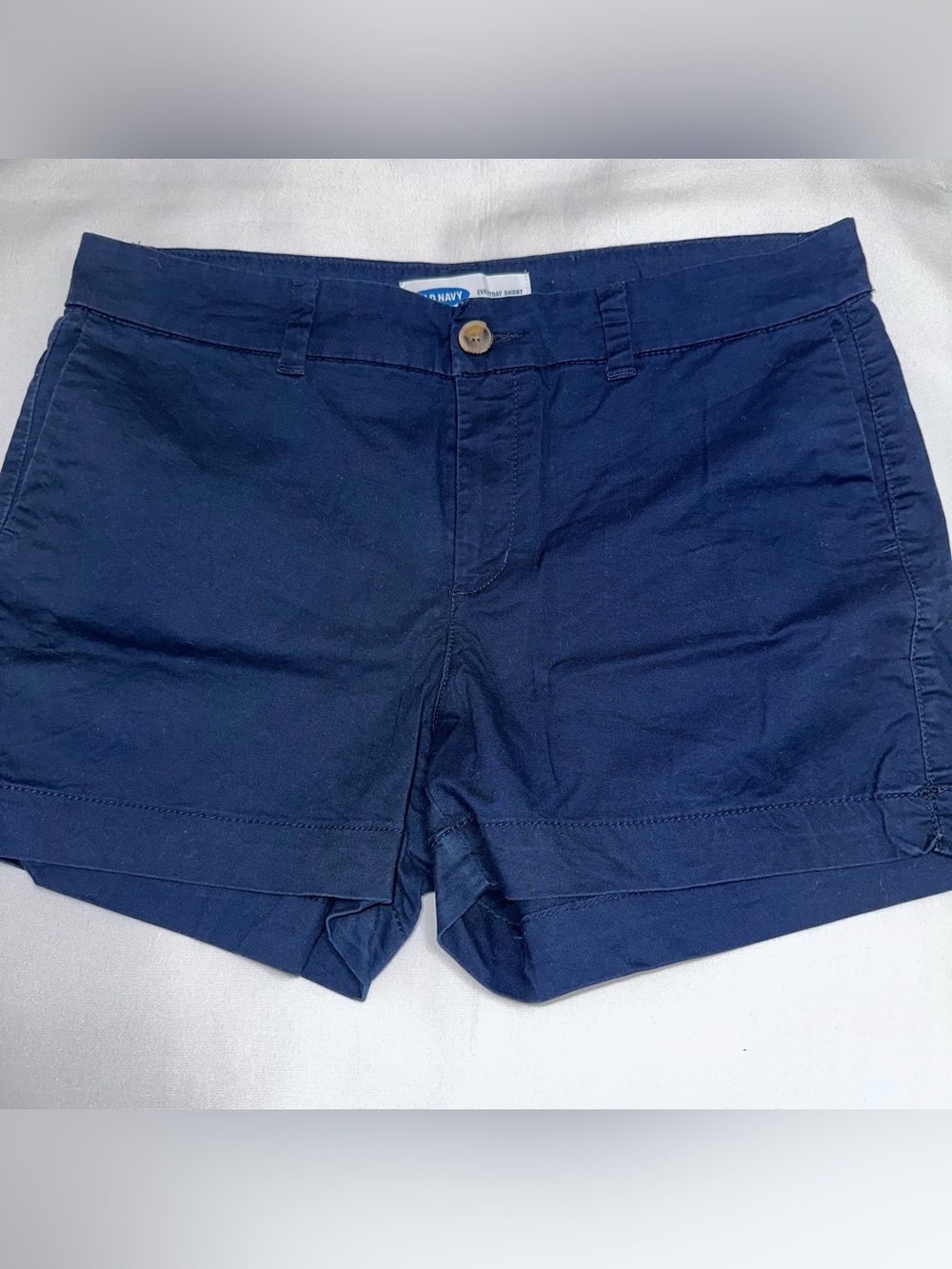 Old Navy Navy Cotton Chino Bermuda Shorts size‎ 10